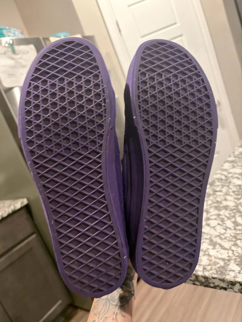 Purple High Top Vans